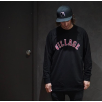 Village Varsity Crewneck / Black / Extra Small