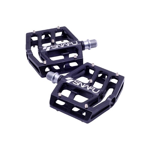 Snafu Anorexic Alloy Pedals | Black