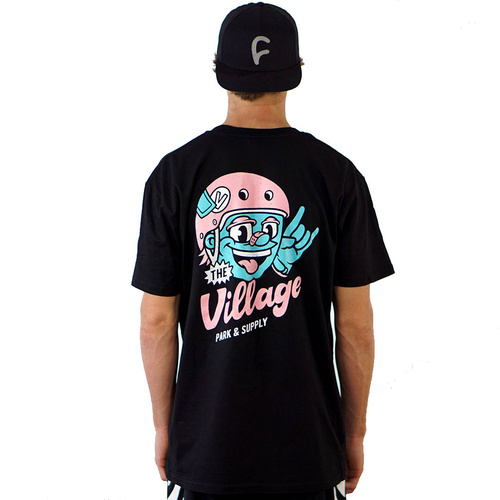 The Village Frother Tee | Black