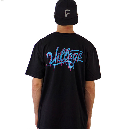 The Village Melting Tee | Black 